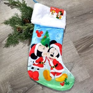 Disney Minnie Mouse Mickey Mouse Kissing Christmas💗 Stocking
